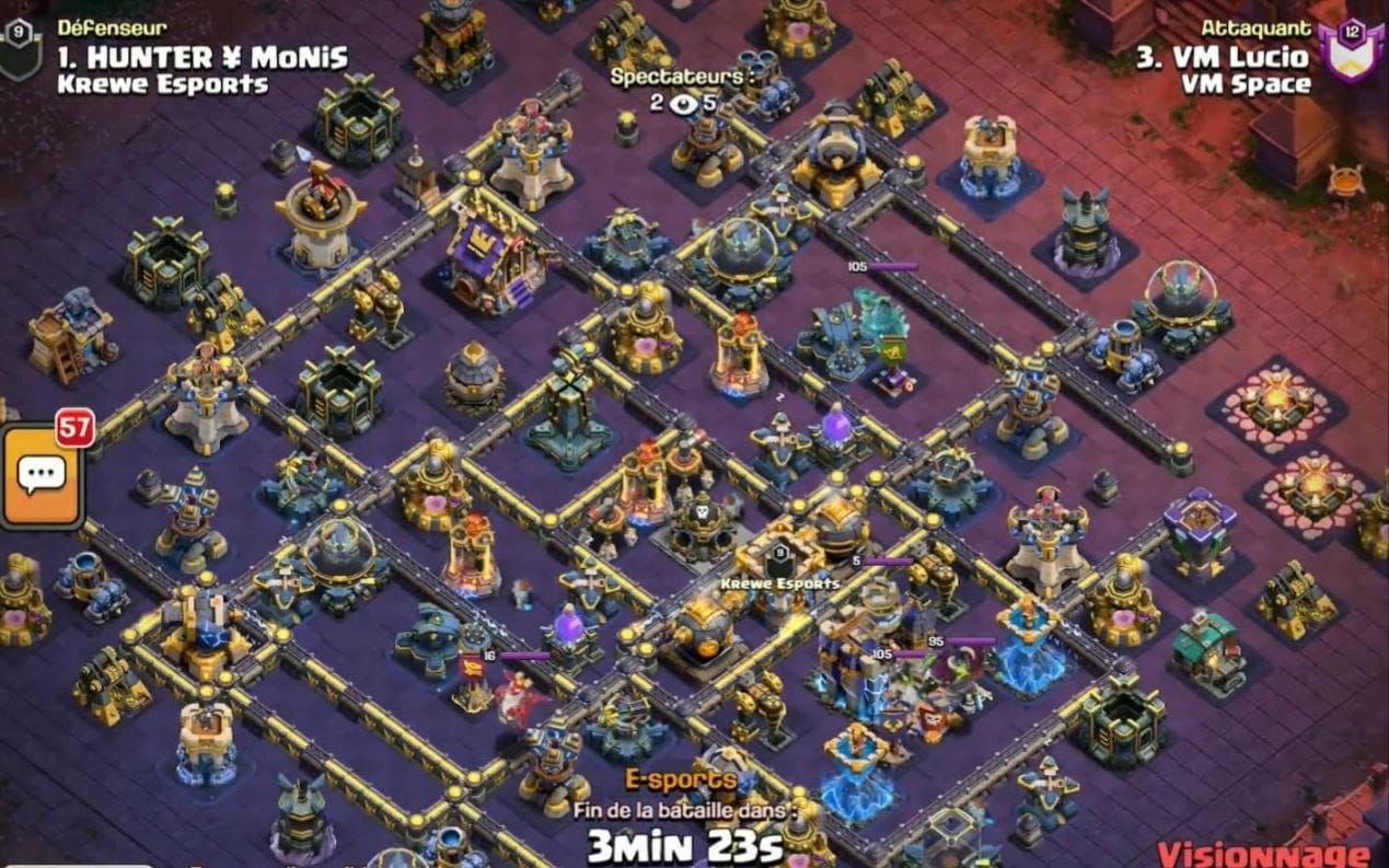 Town Hall 18 Trophy Base layout by BASE MAKER