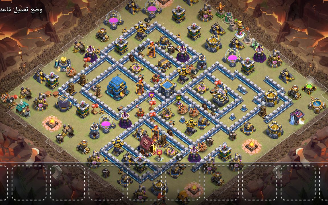 Town Hall 12 CWL Base layout by Amber Coyote