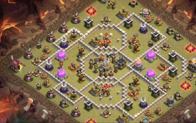Town Hall 11 Trophy Base layout by ديوان الملوك 👑
