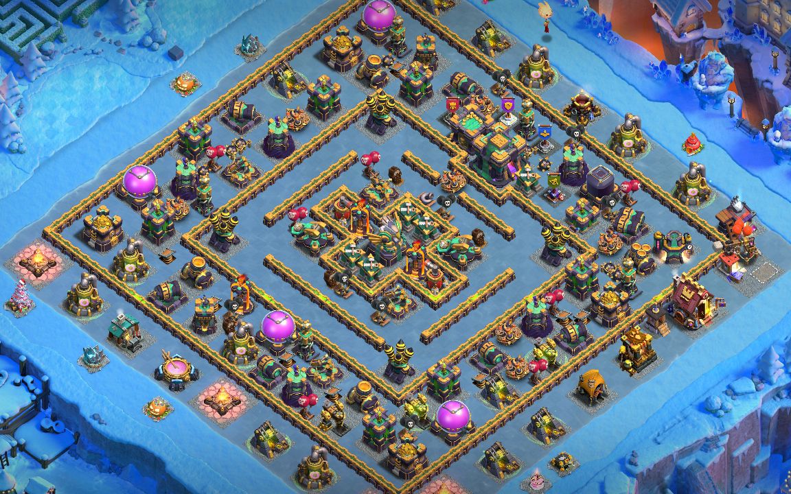 Town Hall 14 Farming Base layout by Liya Amelia