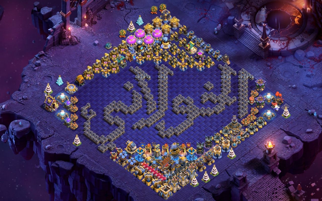 Town Hall 18 Fun Base layout by ديوان الملوك 👑