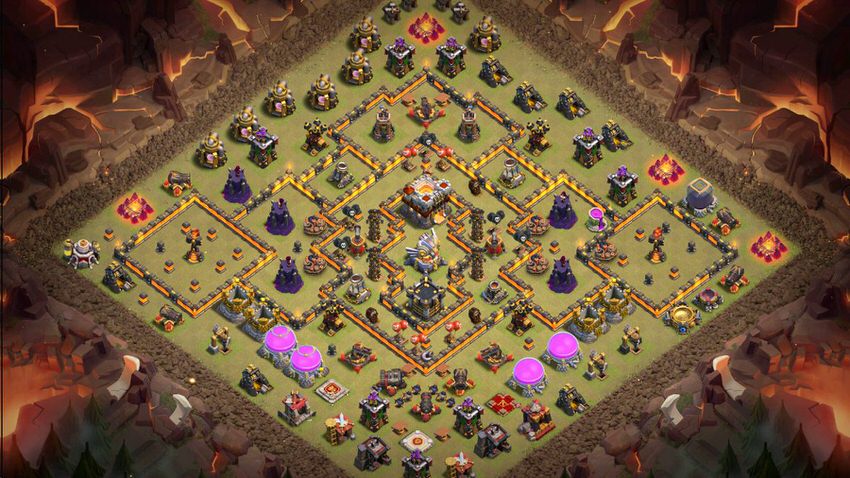 Town Hall 11 War Base layout by TReX