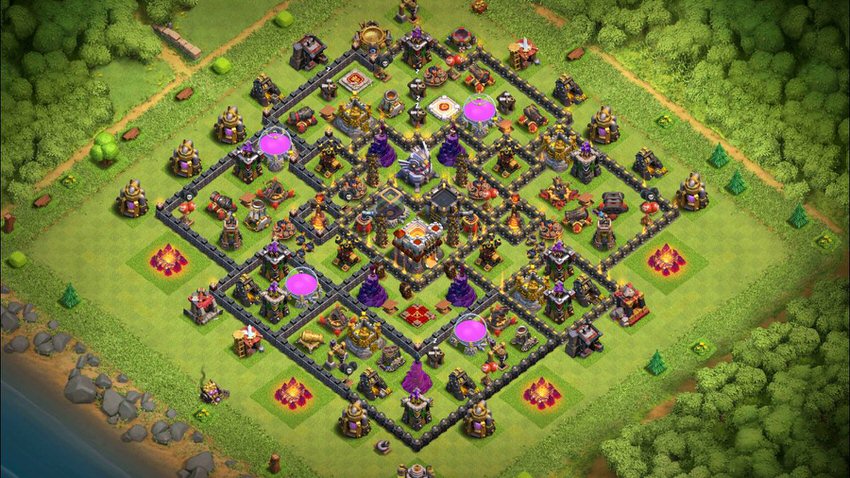 Town Hall 11 Farming Base layout by TReX