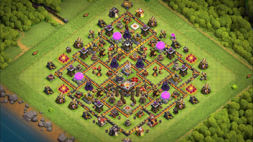 Town Hall 11 Farming Base layout by TReX