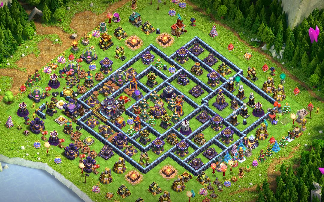 Town Hall 15 Trophy Base layout by User