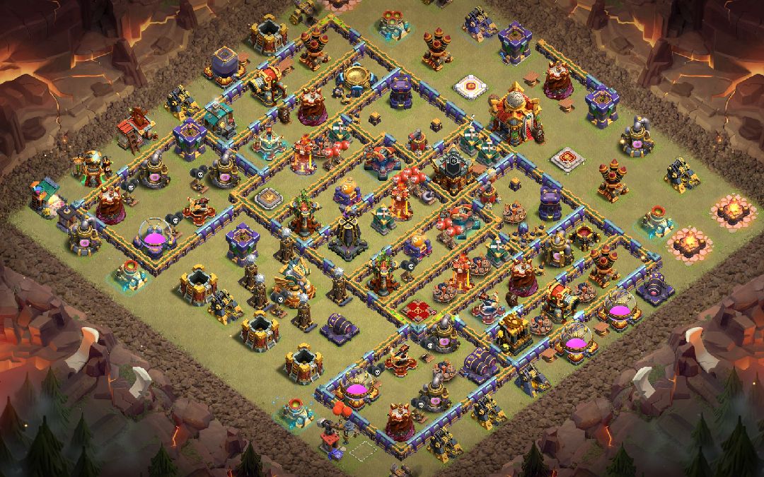 Town Hall 16 War Base layout by KING MUHSIDDIN
