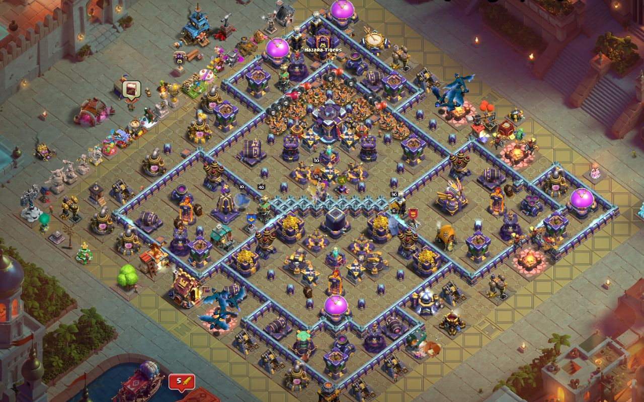Town Hall 15 Hybrid Base layout by Khavari