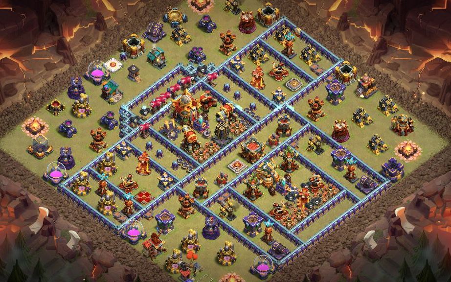 Town Hall 16 War Base layout by XLR8