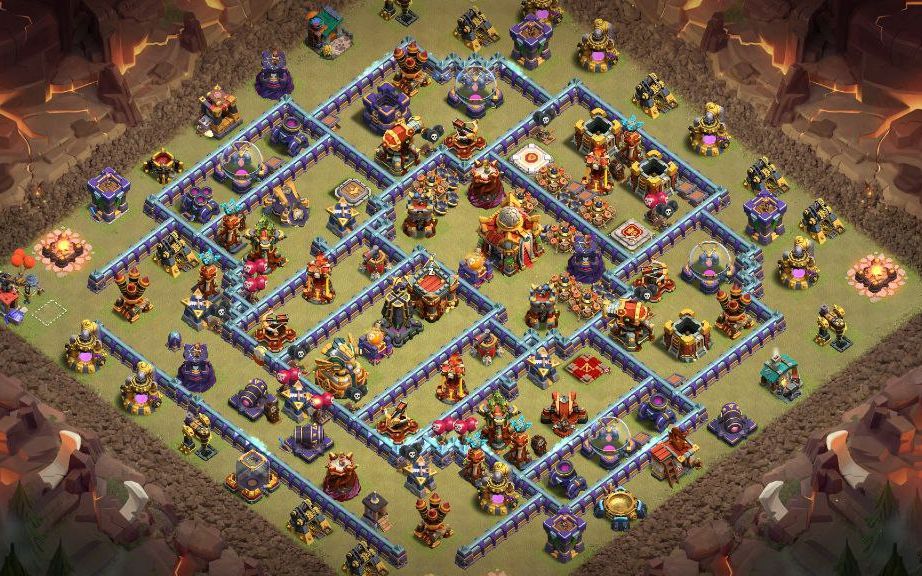 Town Hall 16 War Base layout by XLR8
