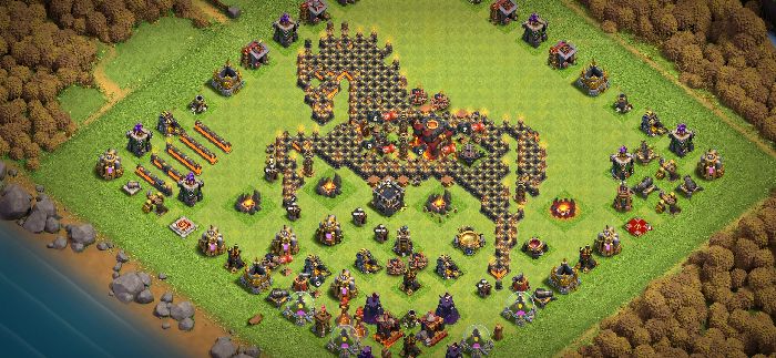Town Hall 10 Fun Base layout by User