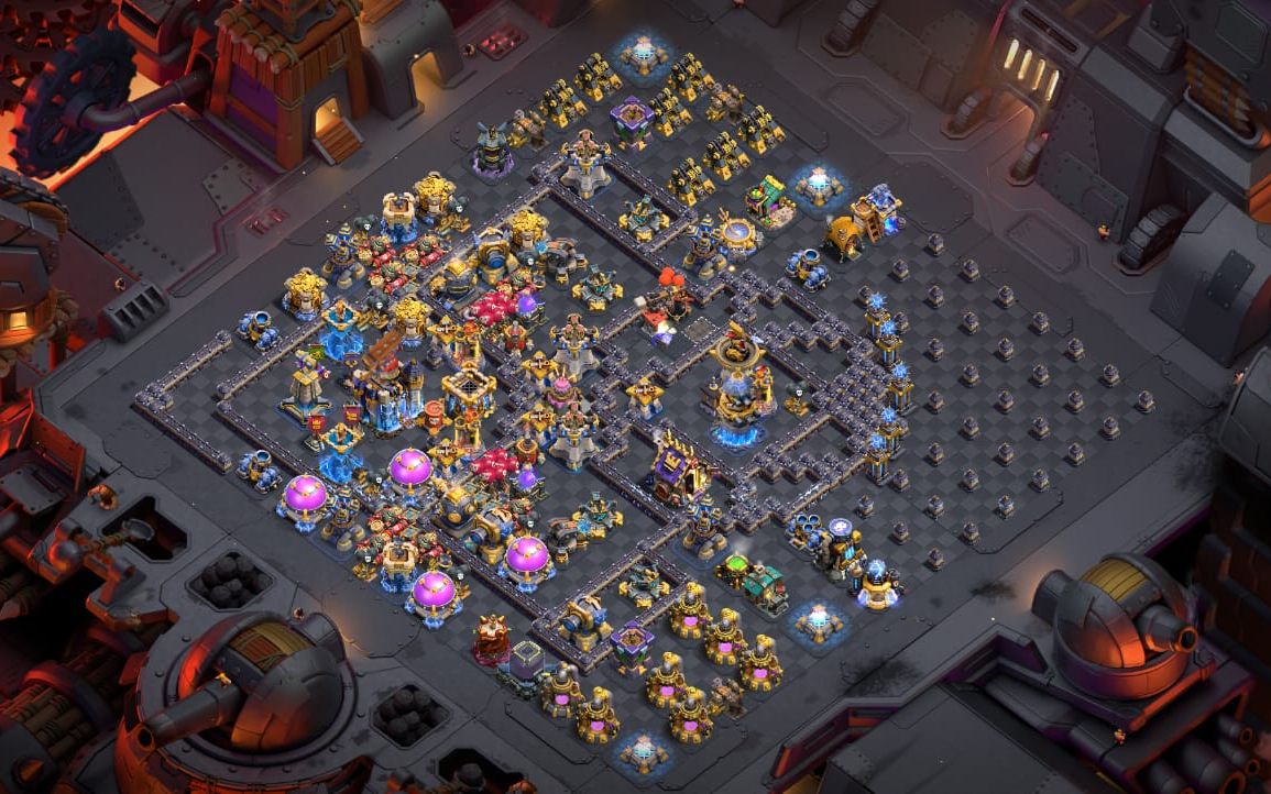 Town Hall 18 CWL Base layout by Sheikh Sadik