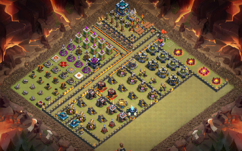 Town Hall 13 Fun Base layout by ALOKOZAY KHAN