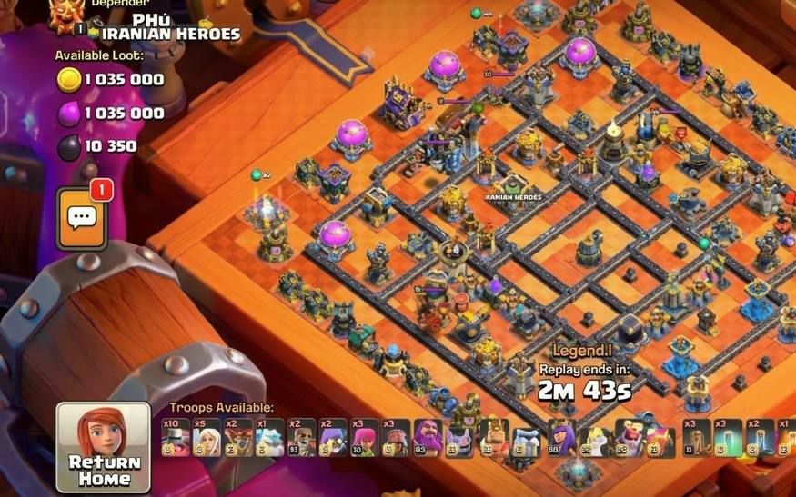 Town Hall 18 Trophy Base layout by ديوان الملوك 👑