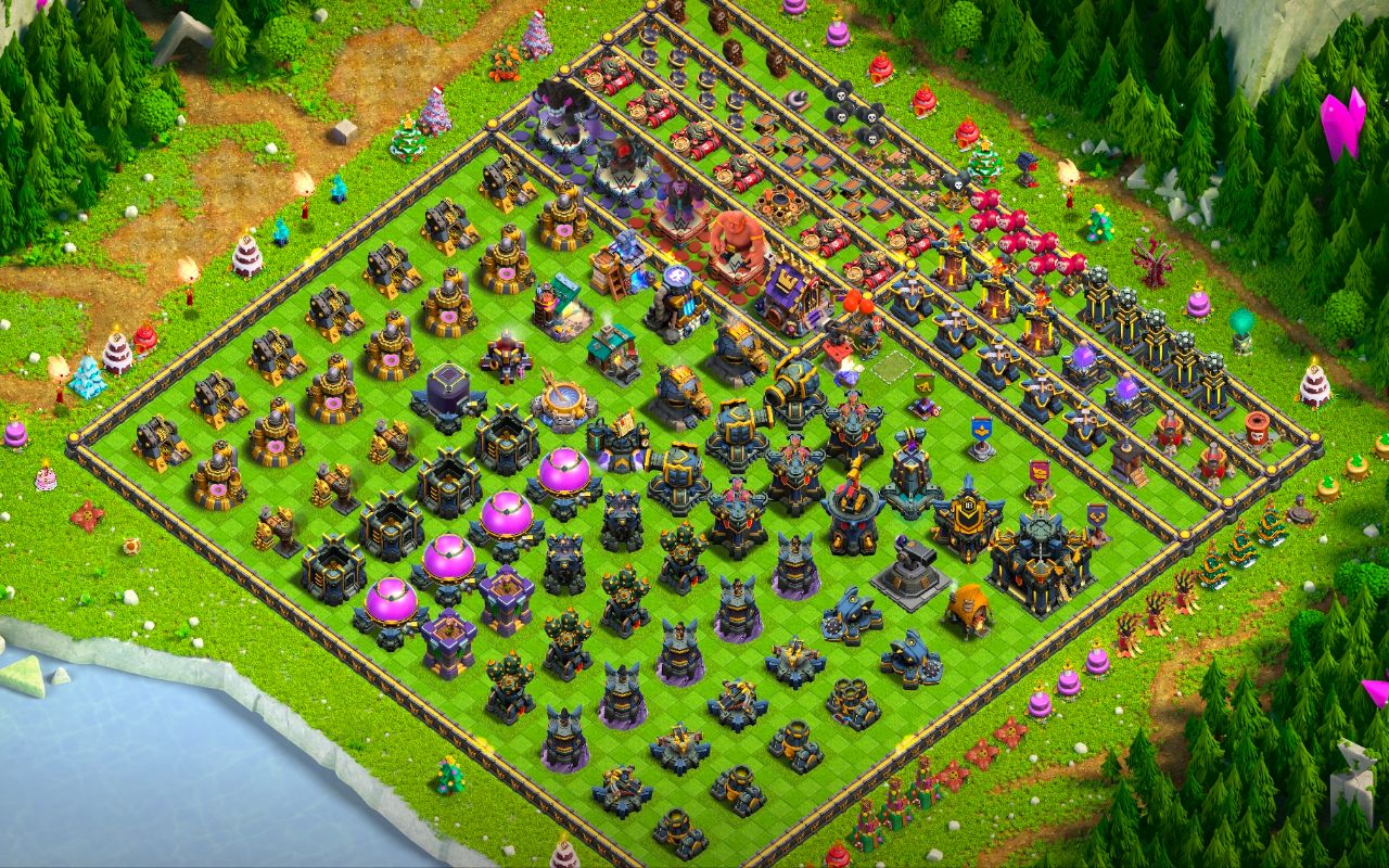Town Hall 17 Fun Base layout by Jastineeex