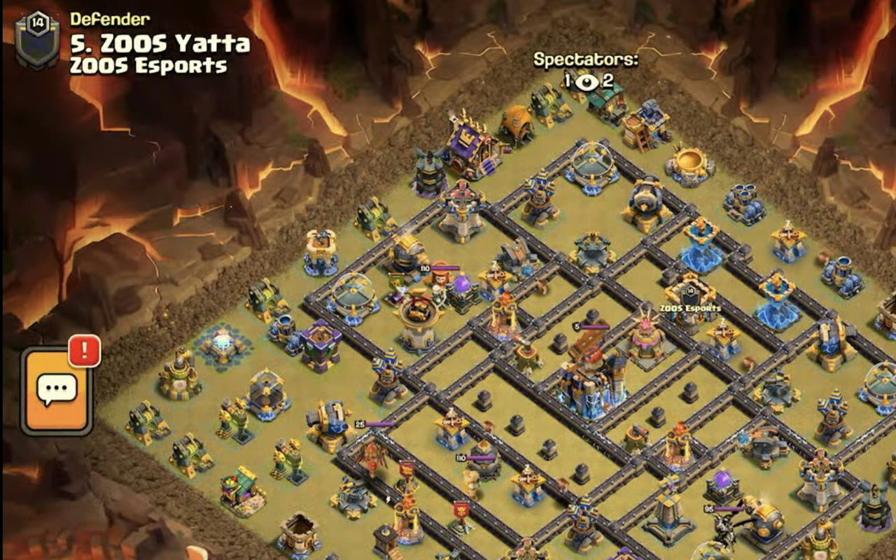 Town Hall 18 War Base layout by XLR8