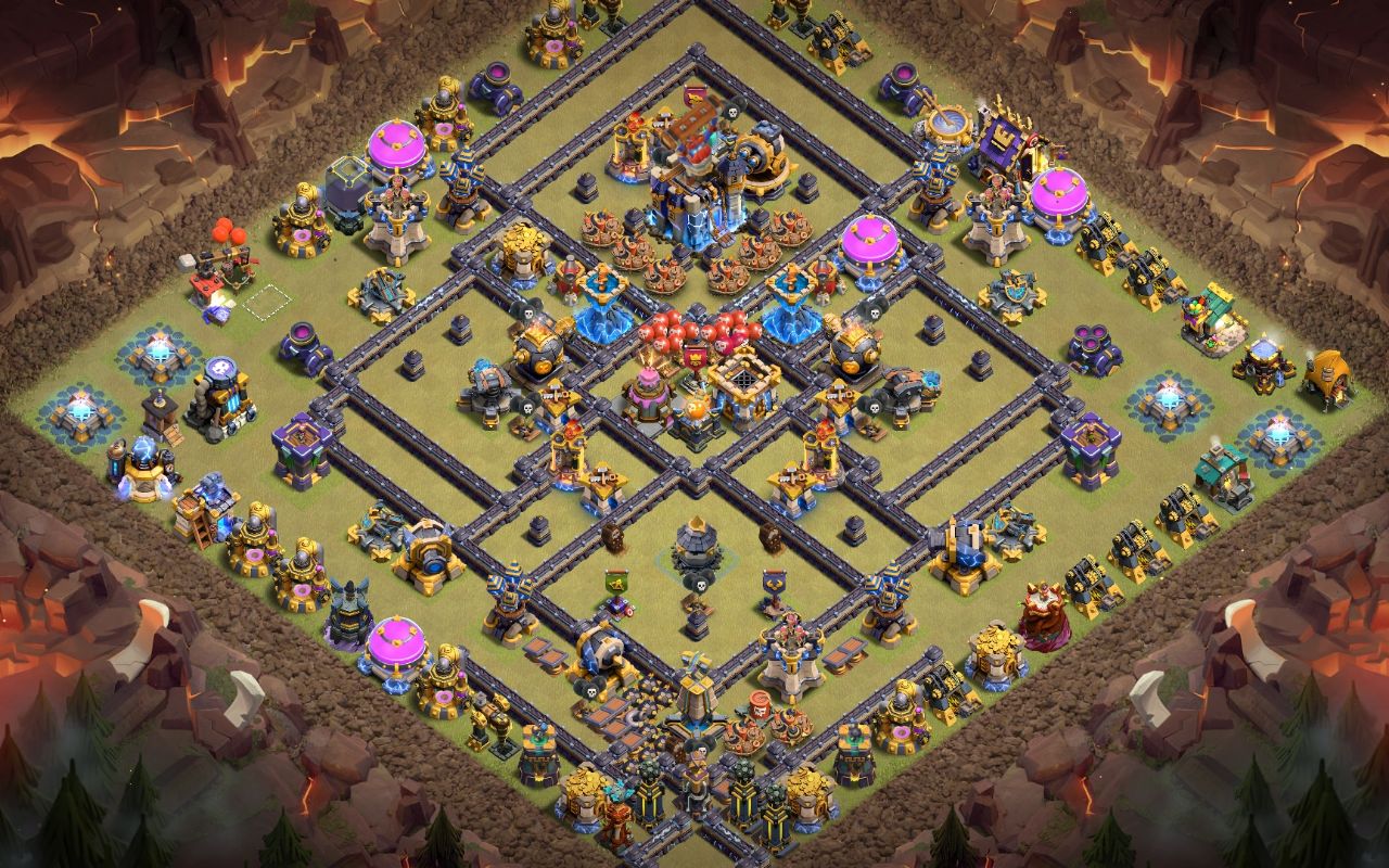 Town Hall 18 CWL Base layout by BH10