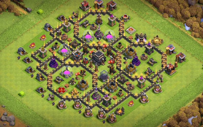 Town Hall 9 Farming Base layout by OisikPlays
