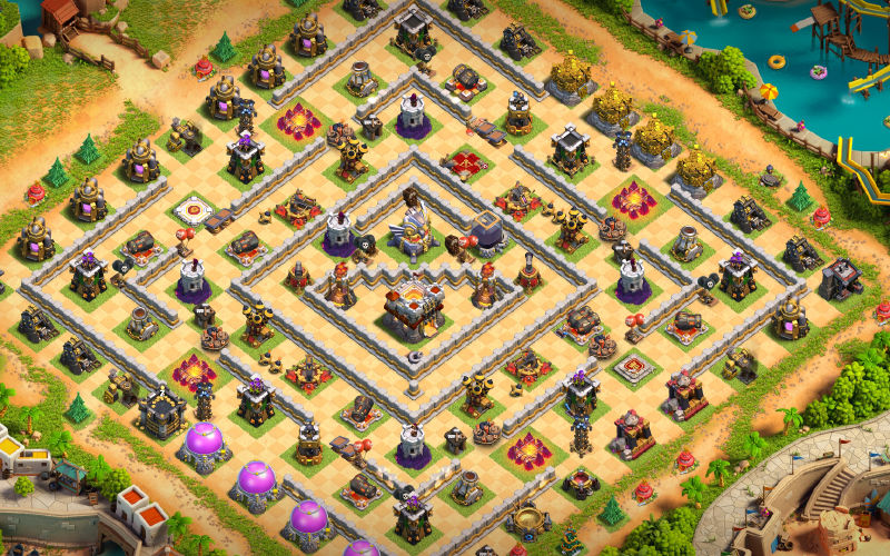 Town Hall 11 Trophy Base layout by ACC ID1