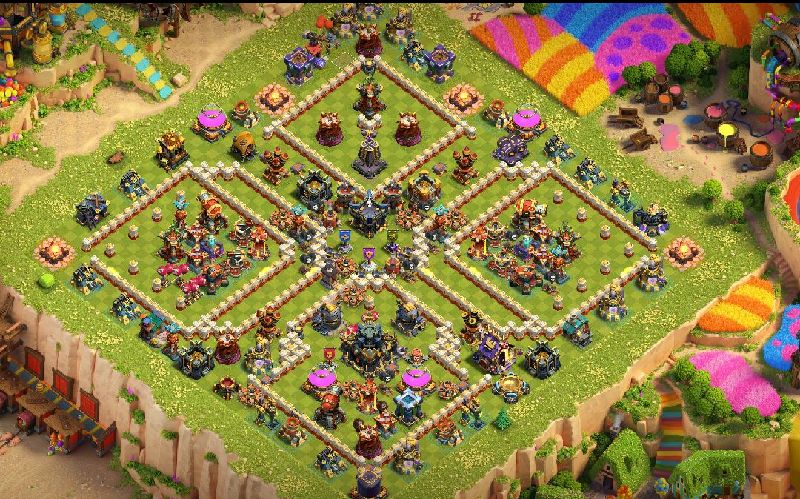 Town Hall 17 Hybrid Base layout by ™ANIK_♚100