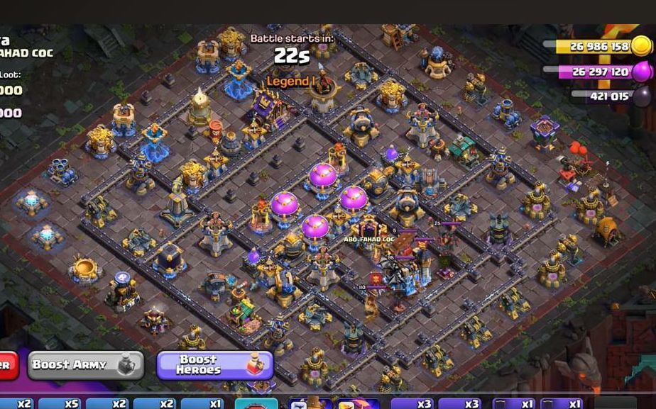 Town Hall 18 Trophy Base layout by ديوان الملوك 👑
