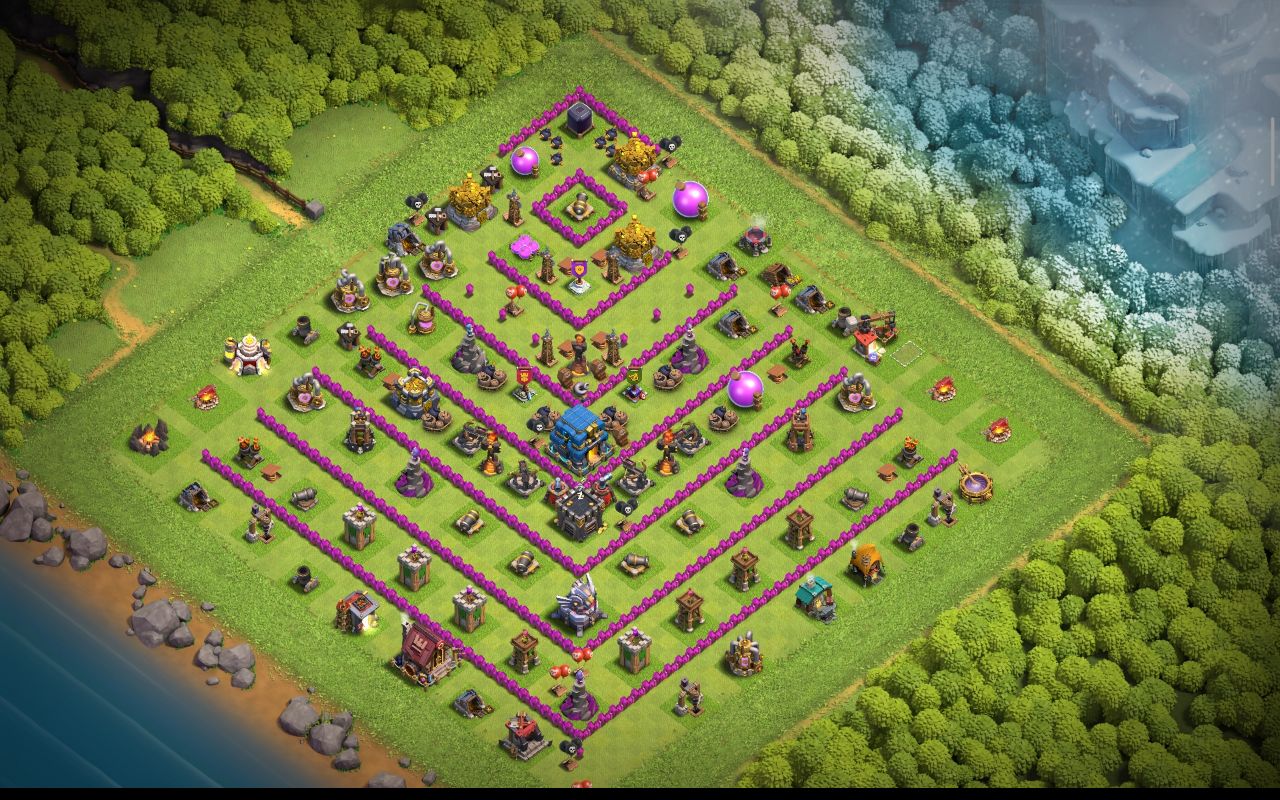 Town Hall 12 CWL Base layout by ادخل الكلان اذه أنته عربي ومنور