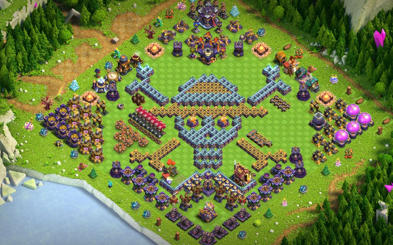 Town Hall 15 Fun Base layout by Jafar Sadiq
