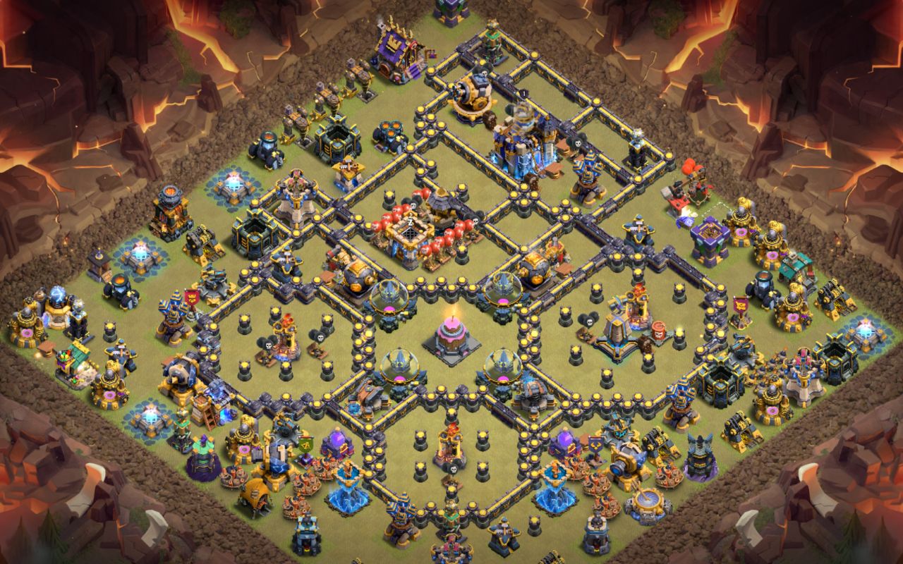 Town Hall 18 War Base layout by BROTHERS ARMY