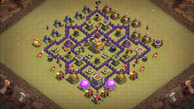 Town Hall 7 War Base layout by TReX
