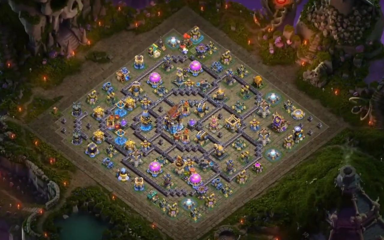 Town Hall 18 Trophy Base layout by ديوان الملوك 👑