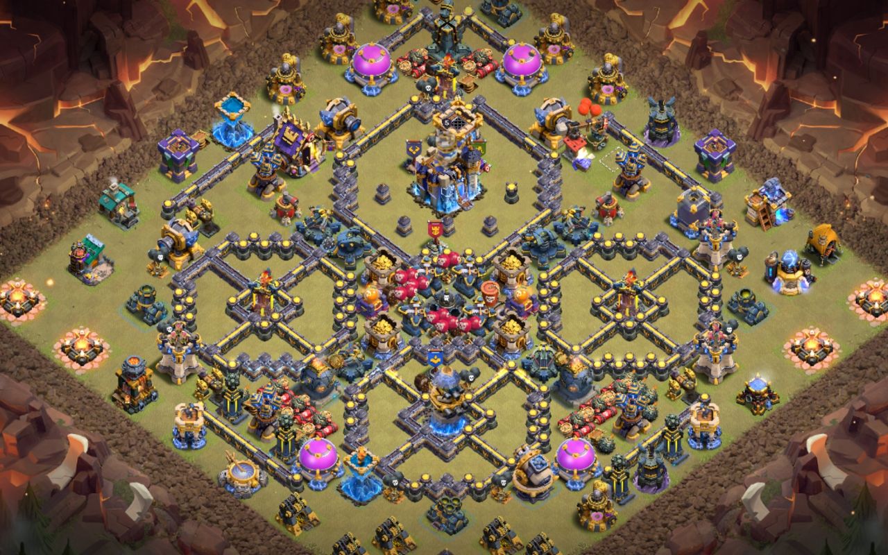 Town Hall 18 Farming Base layout by taLk