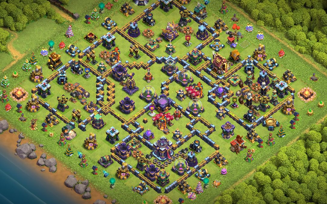 Town Hall 15 Hybrid Base layout by SwaG