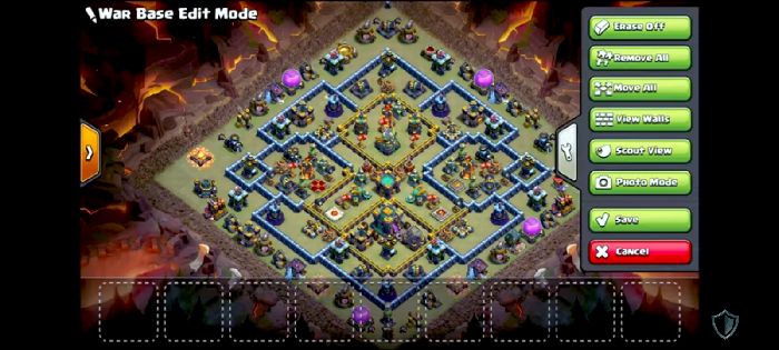 Town Hall 14 Trophy Base layout by User