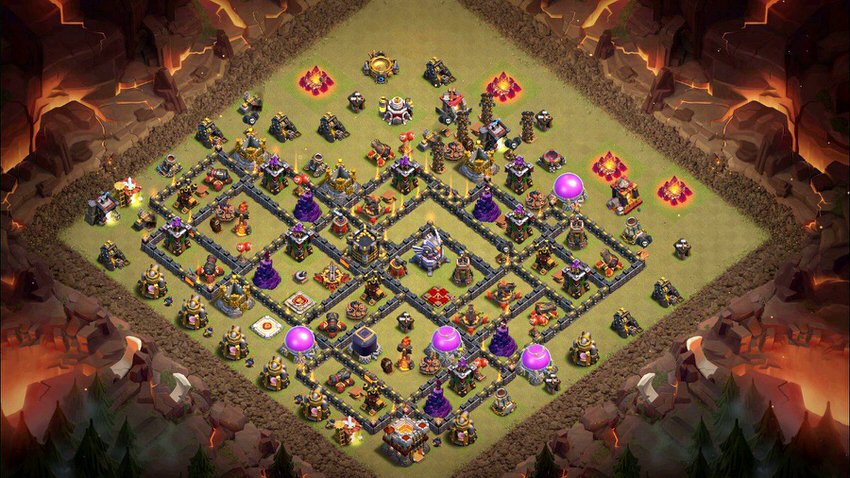 Town Hall 11 War Base layout by TReX