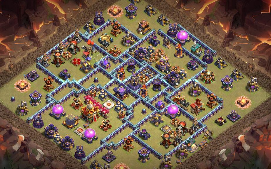 Town Hall 16 War Base layout by XLR8