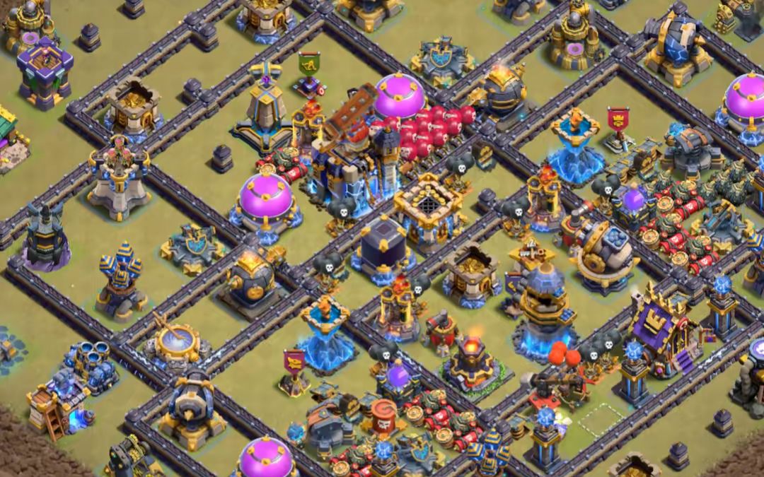 Town Hall 18 CWL Base layout by Sheikh Sadik
