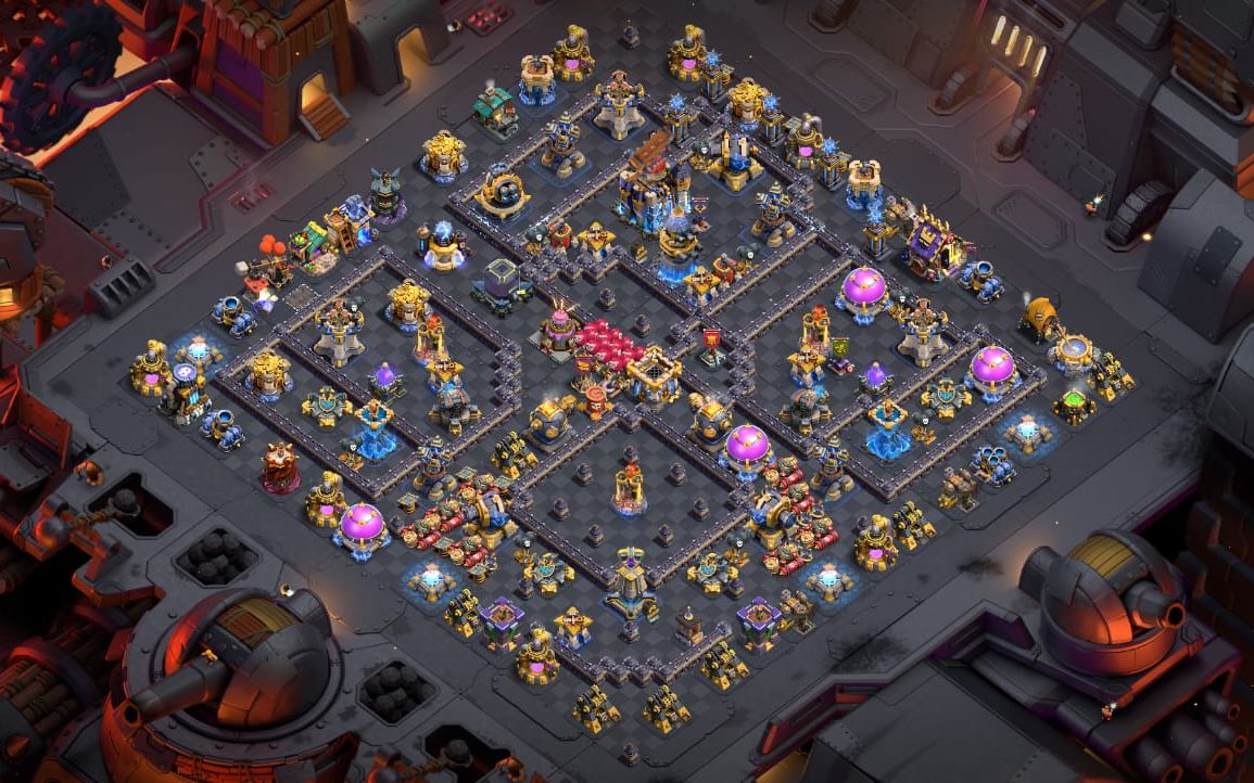 Town Hall 18 CWL Base layout by Sheikh Sadik
