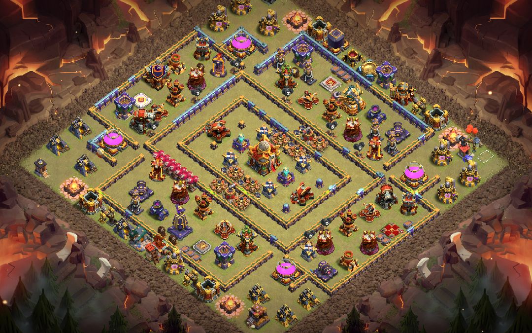 Town Hall 16 War Base layout by XLR8