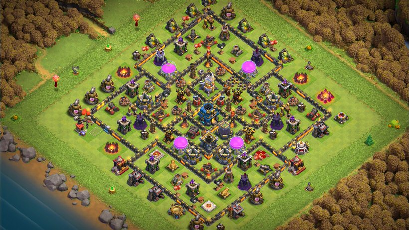 Town Hall 12 Trophy Base layout by TReX