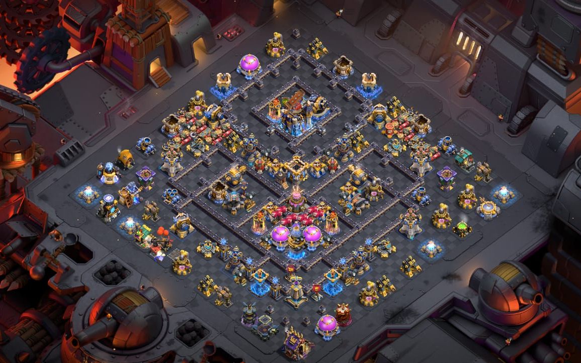 Town Hall 18 CWL Base layout by Sheikh Sadik