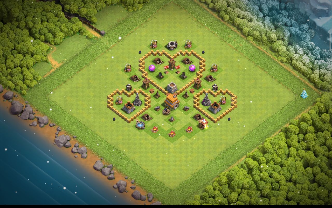 Town Hall 6 CWL Base layout by ادخل الكلان  اذه أنته عربي  ومنور