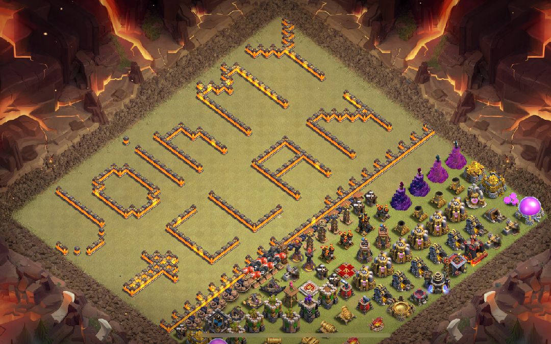 Town Hall 10 Fun Base layout by XLR8