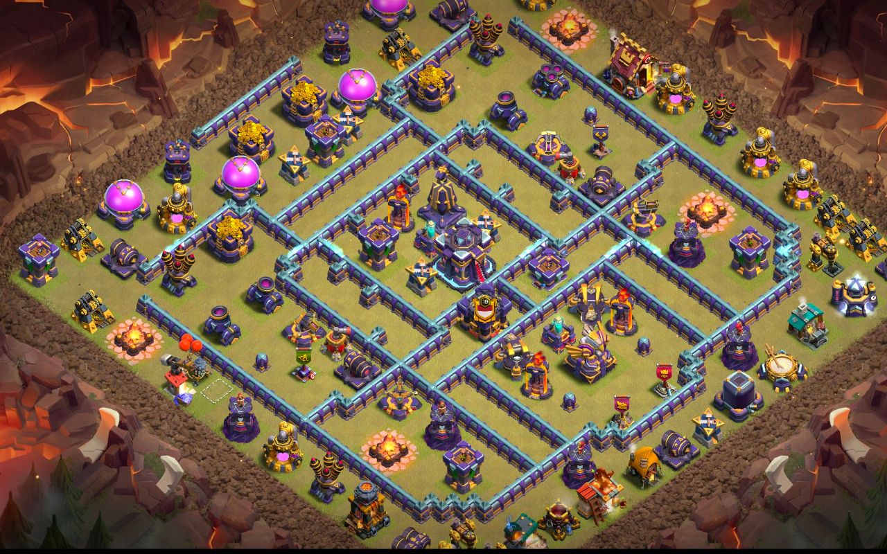 Town Hall 15 War Base layout by Reza Gunawan Atmajaya