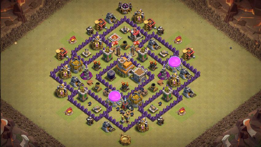 Town Hall 7 War Base layout by TReX