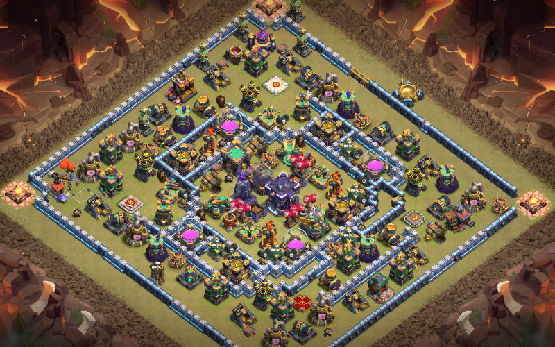 Town Hall 15 War Base layout by TReX