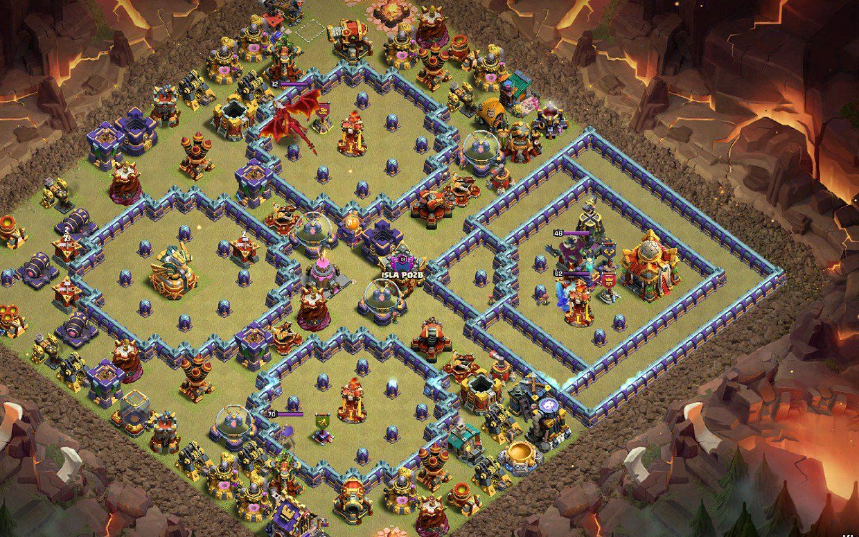 Town Hall 16 Trophy Base layout by ديوان الملوك 👑