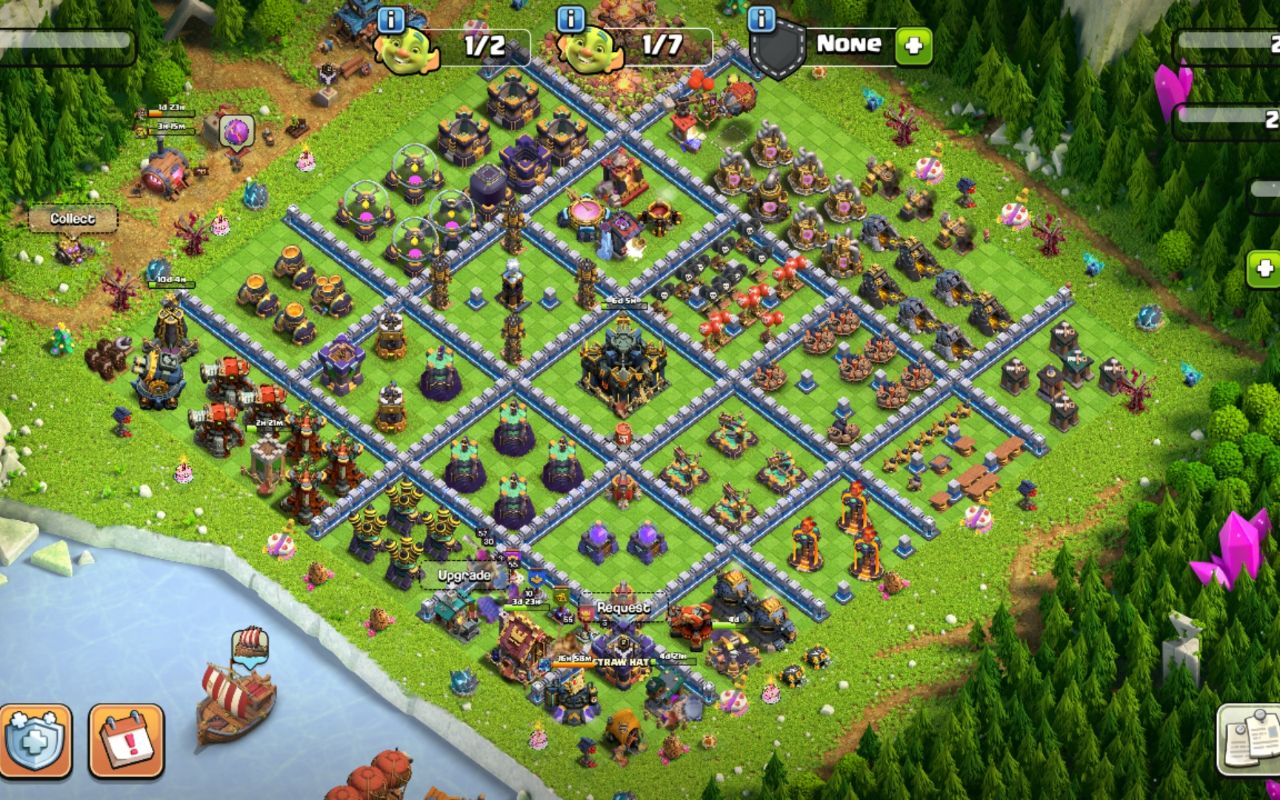 Town Hall 17 Farming Base layout by User