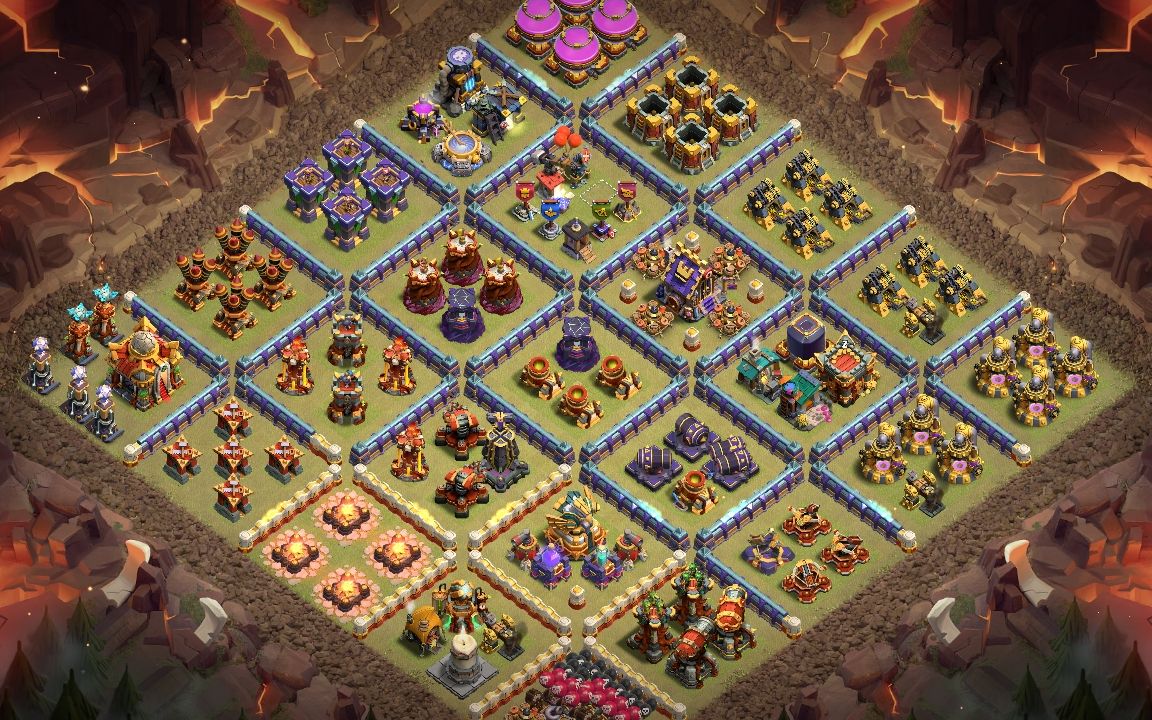 Town Hall 16 Fun Base layout by Dark Devil