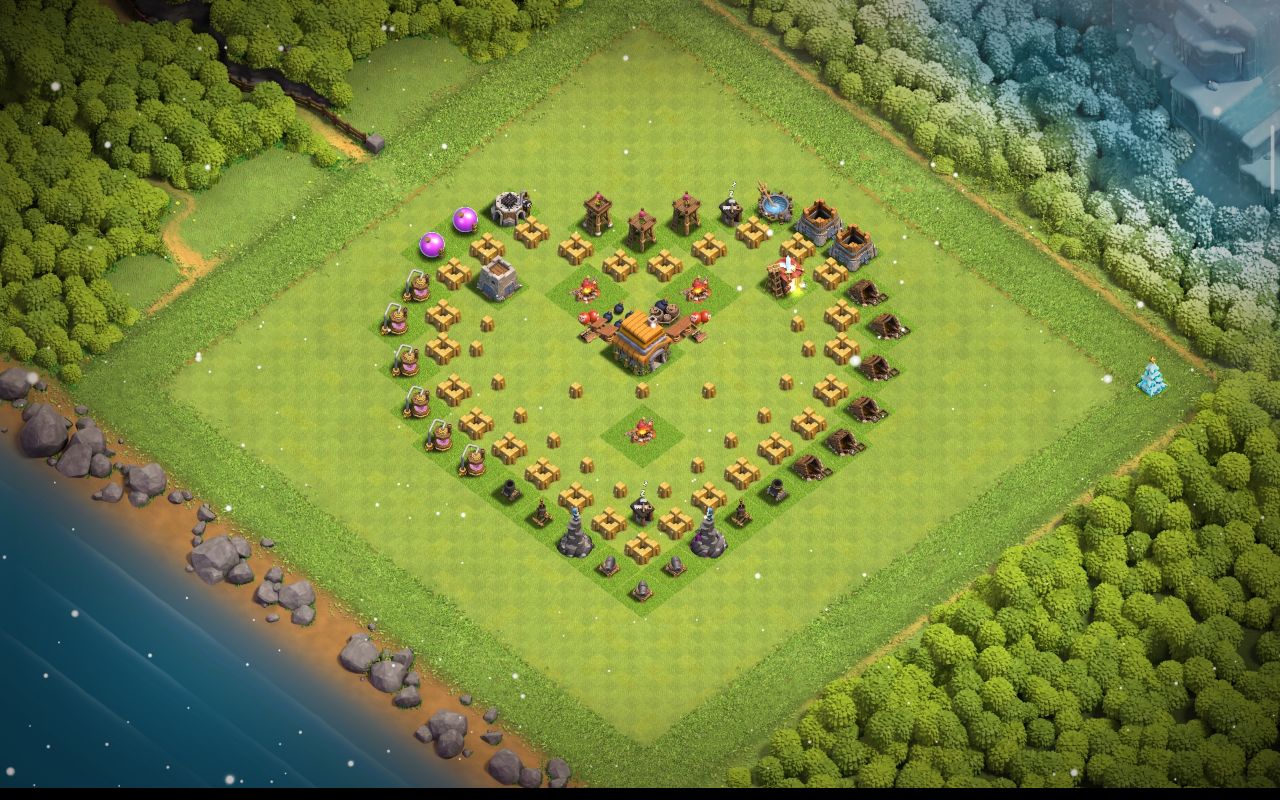 Town Hall 6 Farming Base layout by ادخل الكلان  اذه أنته عربي  ومنور