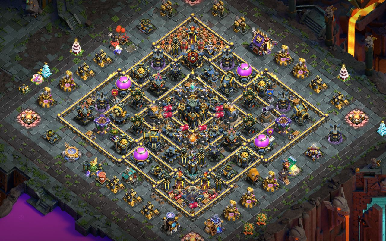 Town Hall 17 Farming Base layout by GenSPX