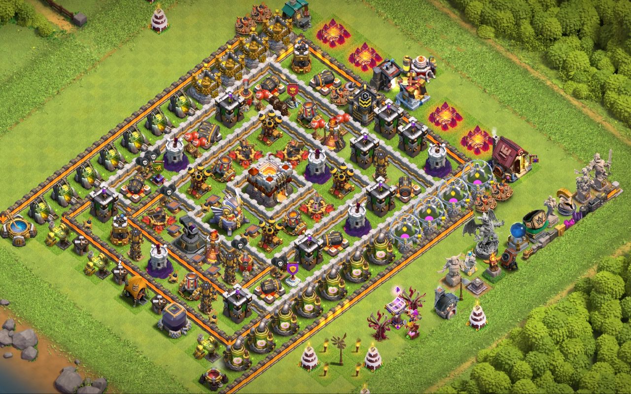 Town Hall 11 Fun Base layout by REZA🪬000